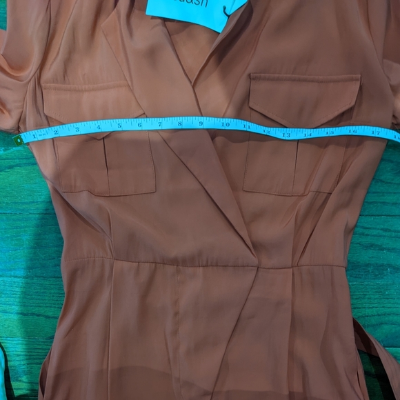 BNWT Ba&sh Calia Romper - Ruby - Picture 10 of 16